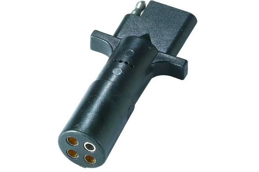 4 Way Round to 4 Flat Trailer Adapter