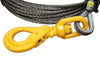 All-Grip Fiber Core Winch Cable with Self-Locking Swivel Hook