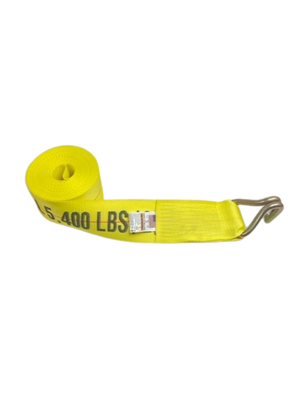 4" x 30' Strap with Wire Hook