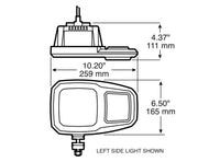 Heated LED Snow Plow Light Kit