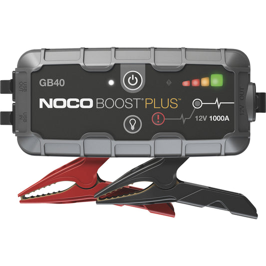 NOCO Genius 1,000 Amps 12 Volt Boost Plus UltraSafe Lithium Jump Starter GB40