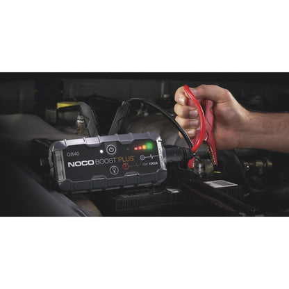 NOCO Genius 1,000 Amps 12 Volt Boost Plus UltraSafe Lithium Jump Starter GB40