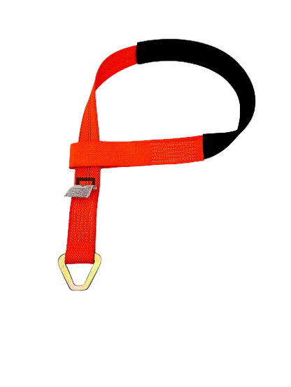 Axle Strap w/ Sewn Loop & D-Ring