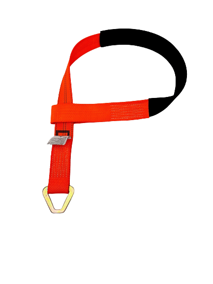 Axle Strap w/ Sewn Loop & D-Ring