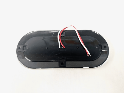 6" Clear Oval Sealed DOT Backup Light