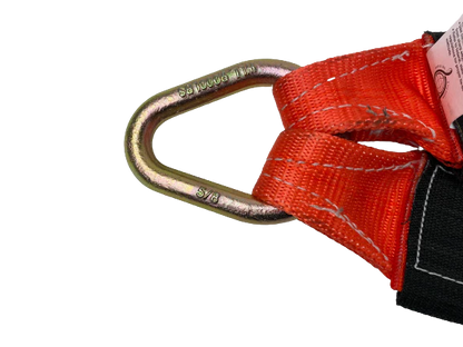 3"x36" Towing V-Bridle Strap with RTJ Frame Cluster Hooks
