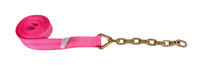 14 Foot Strap with 12 inch 5/16 G70 Chain Tail