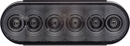 Oval 6" S/T/T light with Smoked Lens