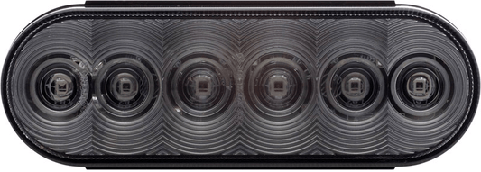 Oval 6" S/T/T light with Smoked Lens