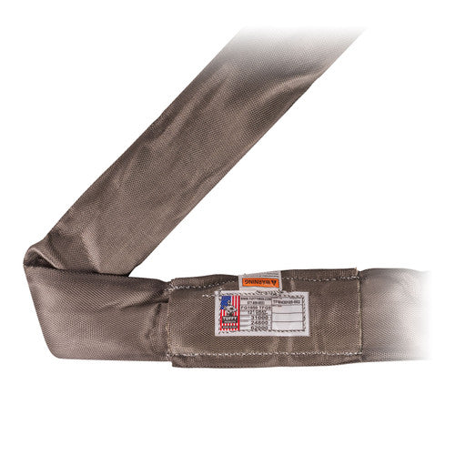 Tuffy Gray 12 ft Endless Flexi-Grip Round Sling - 31,000 lbs WLL