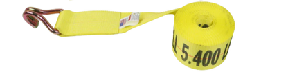 4" x 30' Strap with Wire Hook