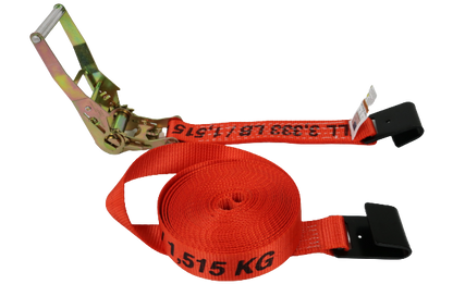 2" x 30'™ Ratchet Assembly with Flat Hooks