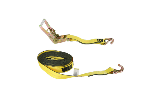 2" x 27' Ratchet Strap with Wire Hooks