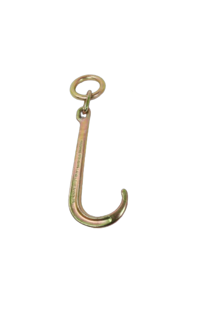 15" J Hook with Chain Link and O-Ring