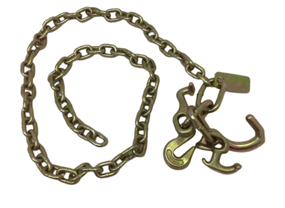 5/16" x 6' G70 Auto Transport Chain w/ Cluster Hook