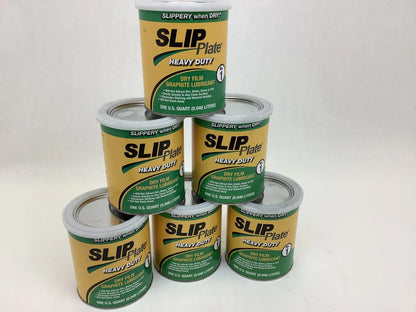 6 Pack of 1 Quart Pails of Slip Plate
