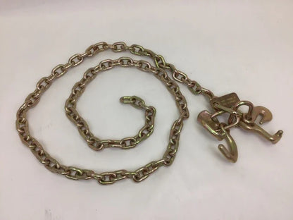5/16" x 8' Auto Transport Chain w/ Cluster Hook