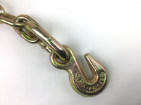 Snatch Block 2 Ton w/ Shackle w/ Chain & Grab Hook Assembly