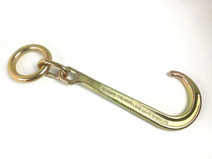 15" J Hook with Chain Link and O-Ring