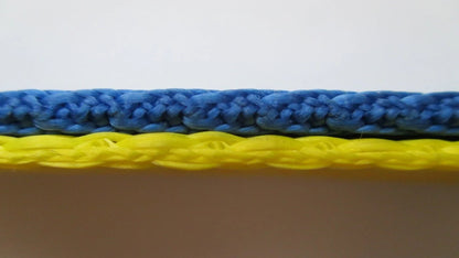 New Welded Wide Mouth Swivel-J Hook Wheel Strap - Diamond Weave