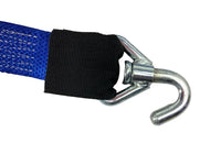 New Welded Wide Mouth Swivel-J Hook Wheel Strap - Diamond Weave