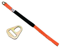 Axle Strap w/ Sewn Loop & D-Ring