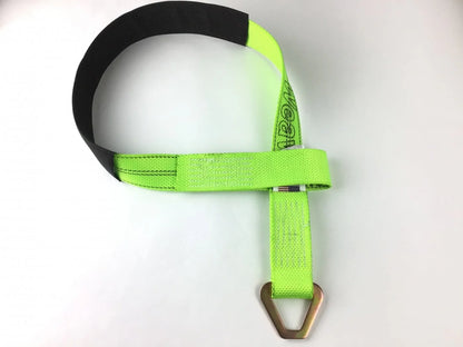 Axle Strap w/ Sewn Loop & D-Ring