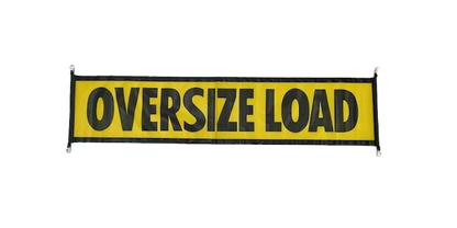 Mesh Oversize Load Sign w/ Bungees