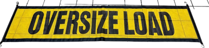 Mesh Oversize Load Sign w/ Bungees