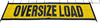 Mesh Oversize Load Sign w/ Bungees