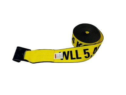 4" x 40' Winch Strap w/ Flat Hook