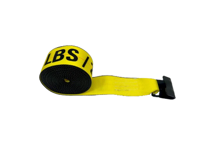 4" x 40' Winch Strap w/ Flat Hook