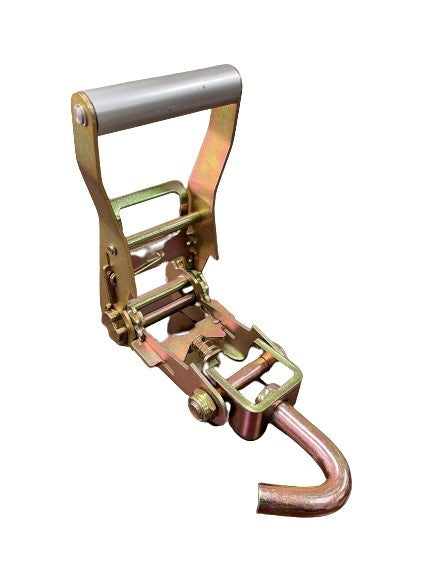 2'' Short Wide Ratchet Handle with Bolt on Swivel-J Hook