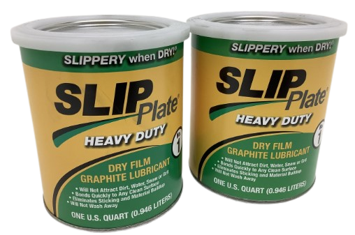 6 Pack of 1 Quart Pails of Slip Plate