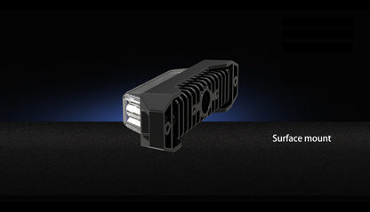 Amber/White LED High Powered Strobe w/ 3 mounting options