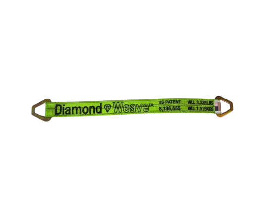 2" x 24" Diamond Weave 3-Ply Axle Strap